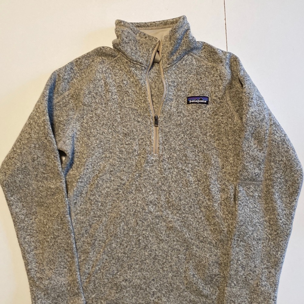 Patagonia sweater quarter zip